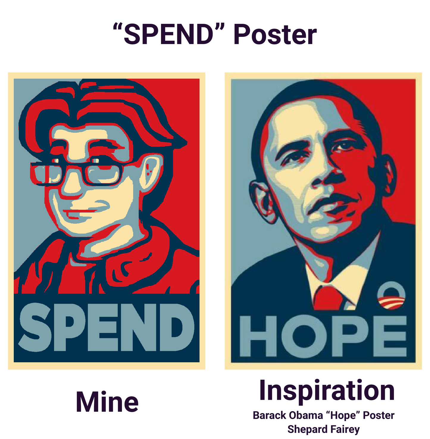 SPEND Poster - Shop Local at Pierre's Seed Shop