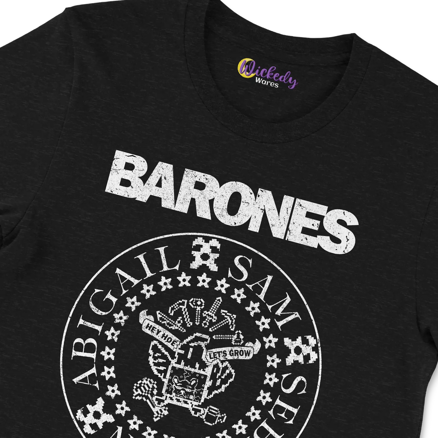 The BARONES Band Tee - Hey! Hoe! Let's Grow!