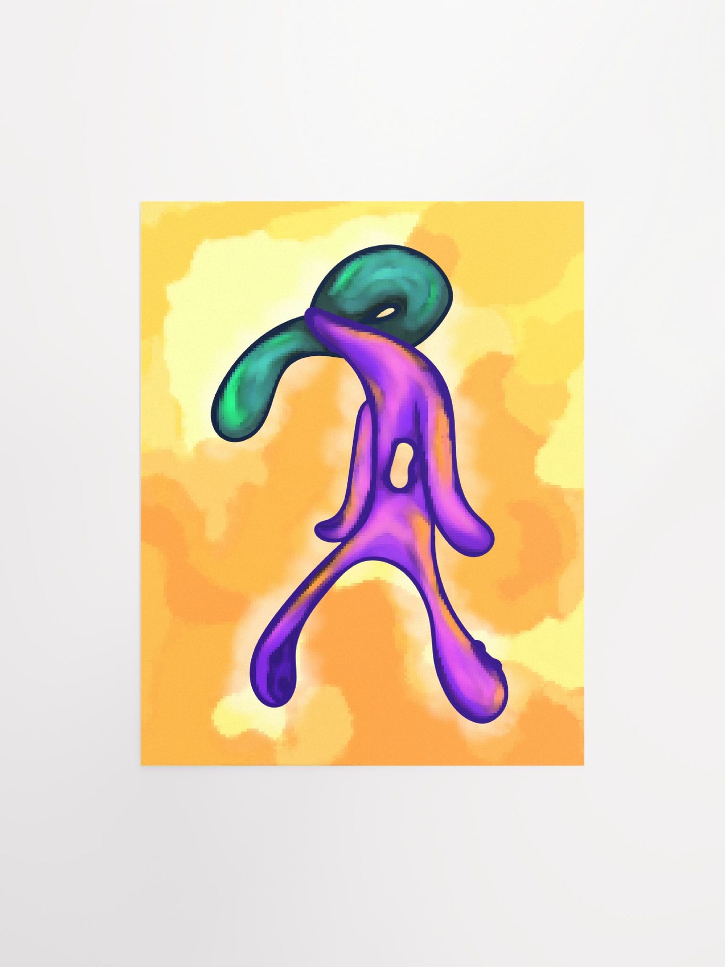 Tastes Like "Bold & Brash" Poster | Squidward Art Re-imagined
