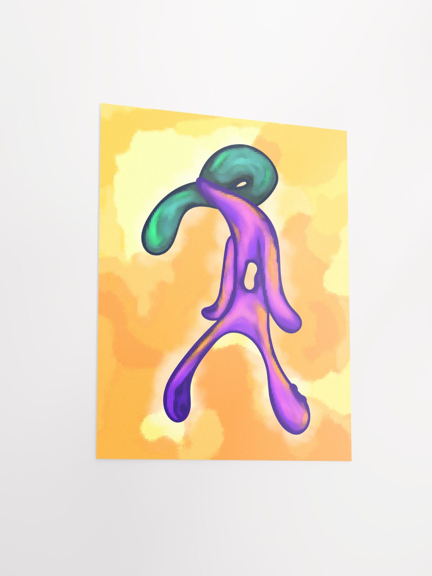 Tastes Like "Bold & Brash" Poster | Squidward Art Re-imagined
