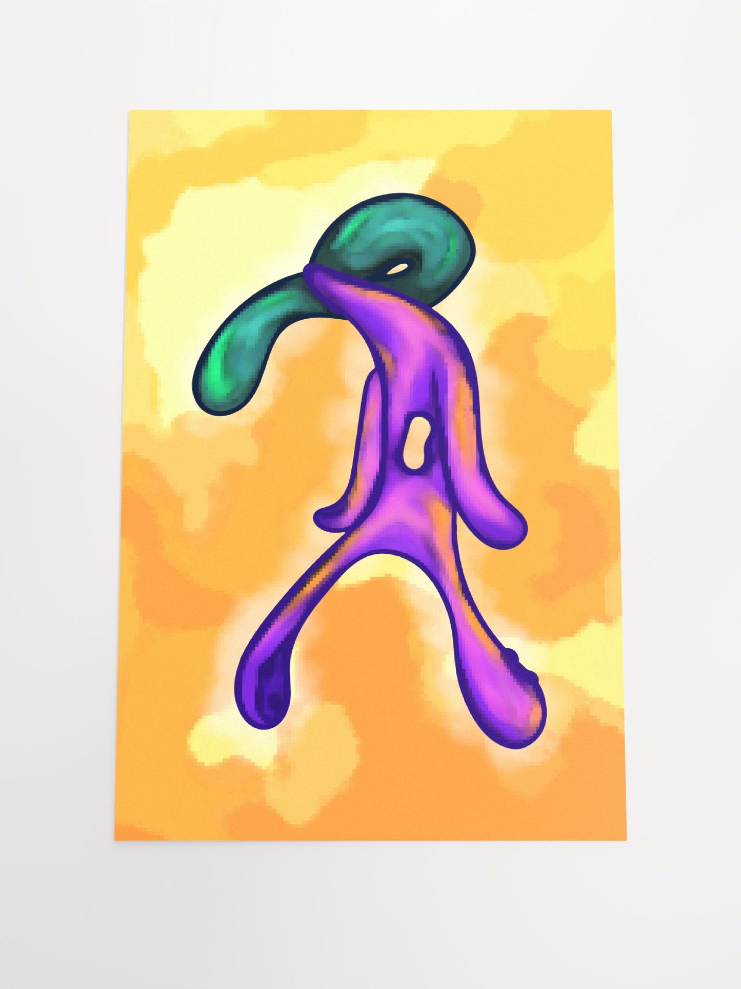 Tastes Like "Bold & Brash" Poster | Squidward Art Re-imagined