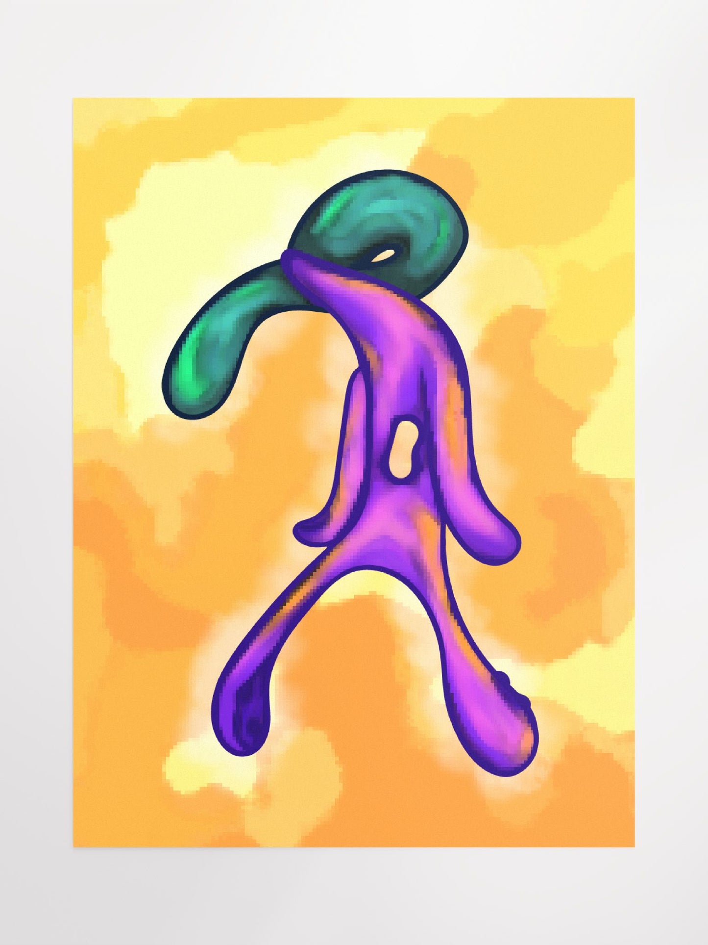 Tastes Like "Bold & Brash" Poster | Squidward Art Re-imagined