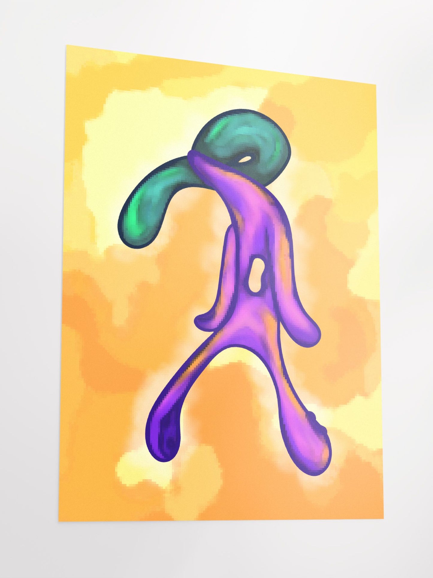 Tastes Like "Bold & Brash" Poster | Squidward Art Re-imagined