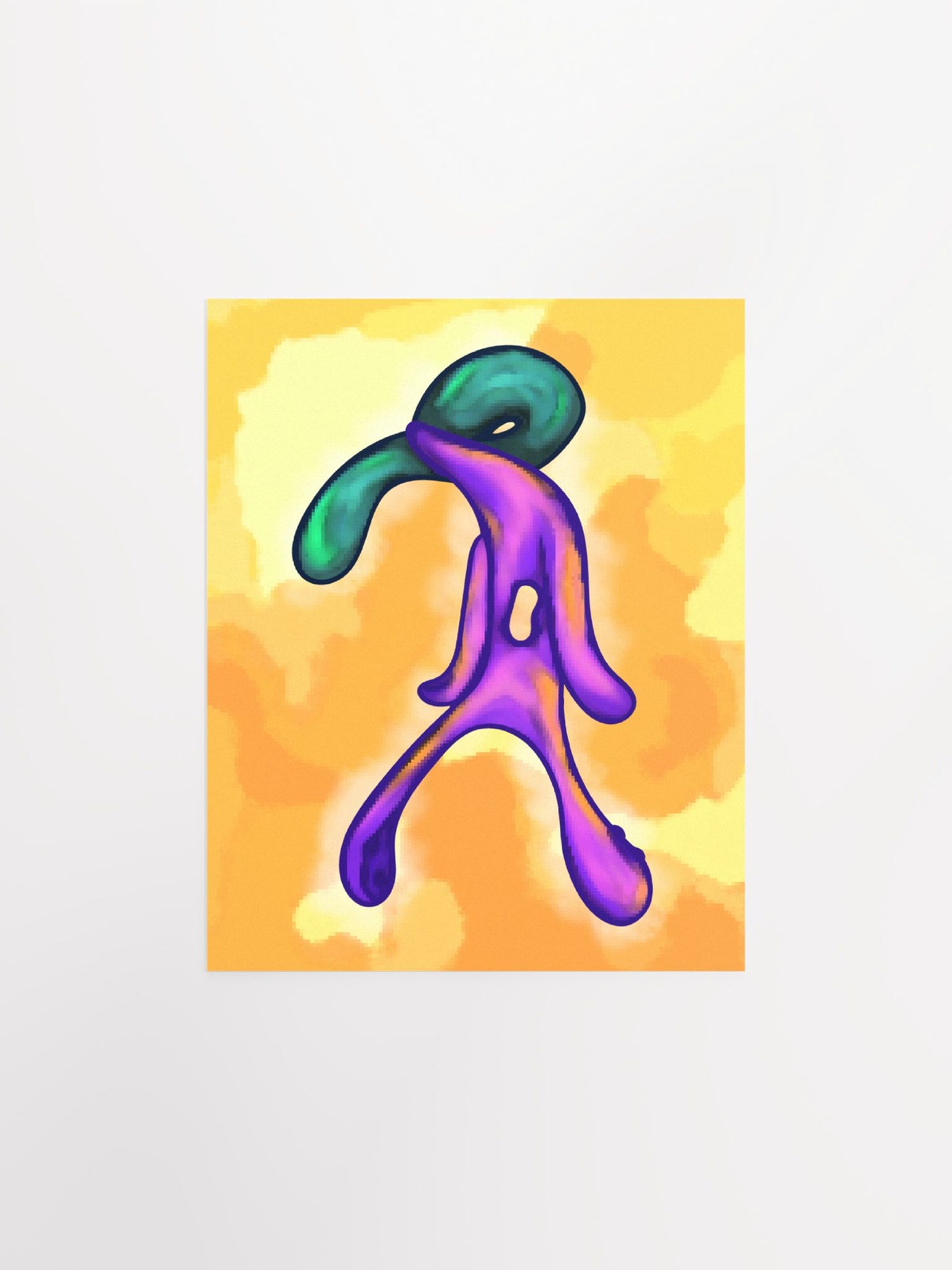 Tastes Like "Bold & Brash" Poster | Squidward Art Re-imagined