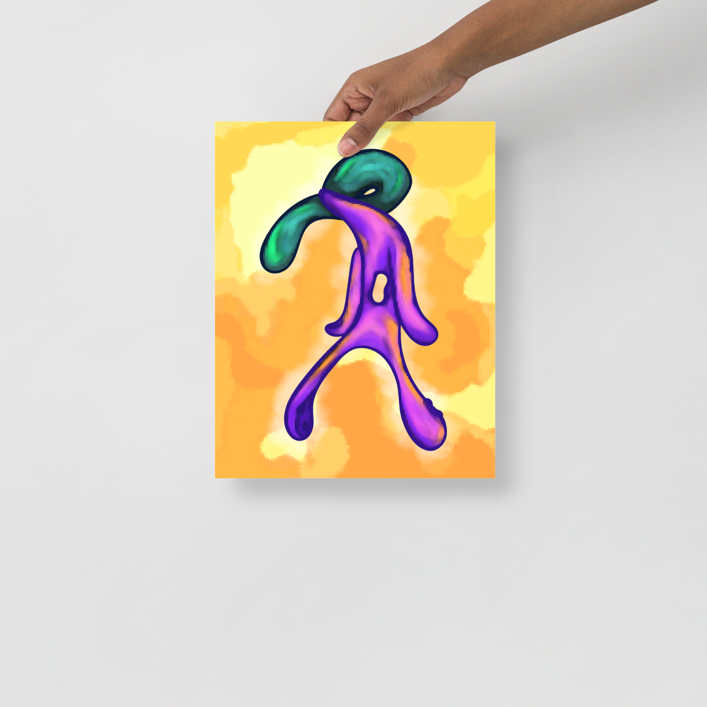 Tastes Like "Bold & Brash" Poster | Squidward Art Re-imagined