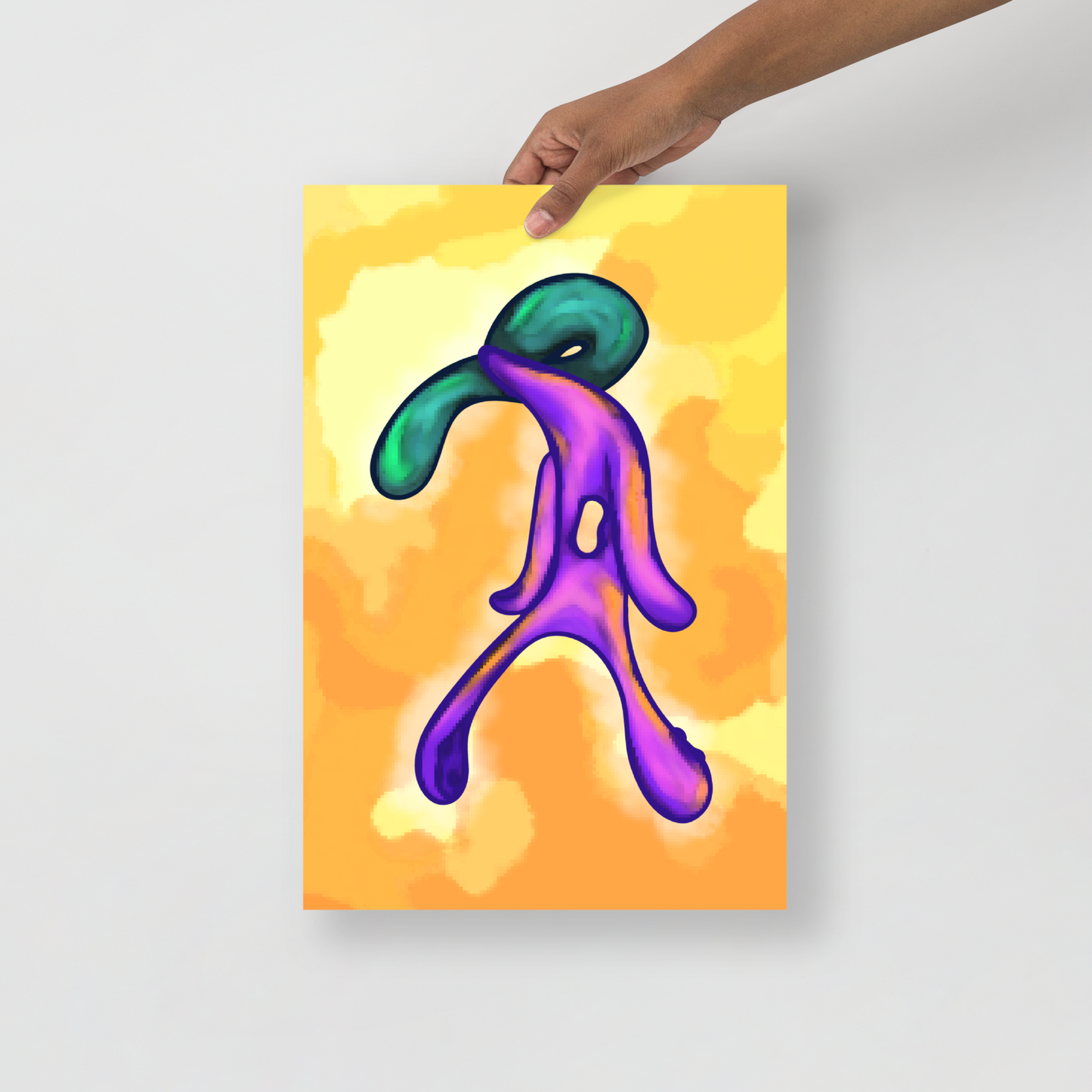 Tastes Like "Bold & Brash" Poster | Squidward Art Re-imagined