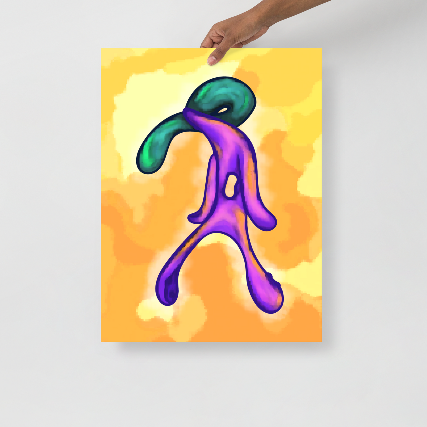 Tastes Like "Bold & Brash" Poster | Squidward Art Re-imagined