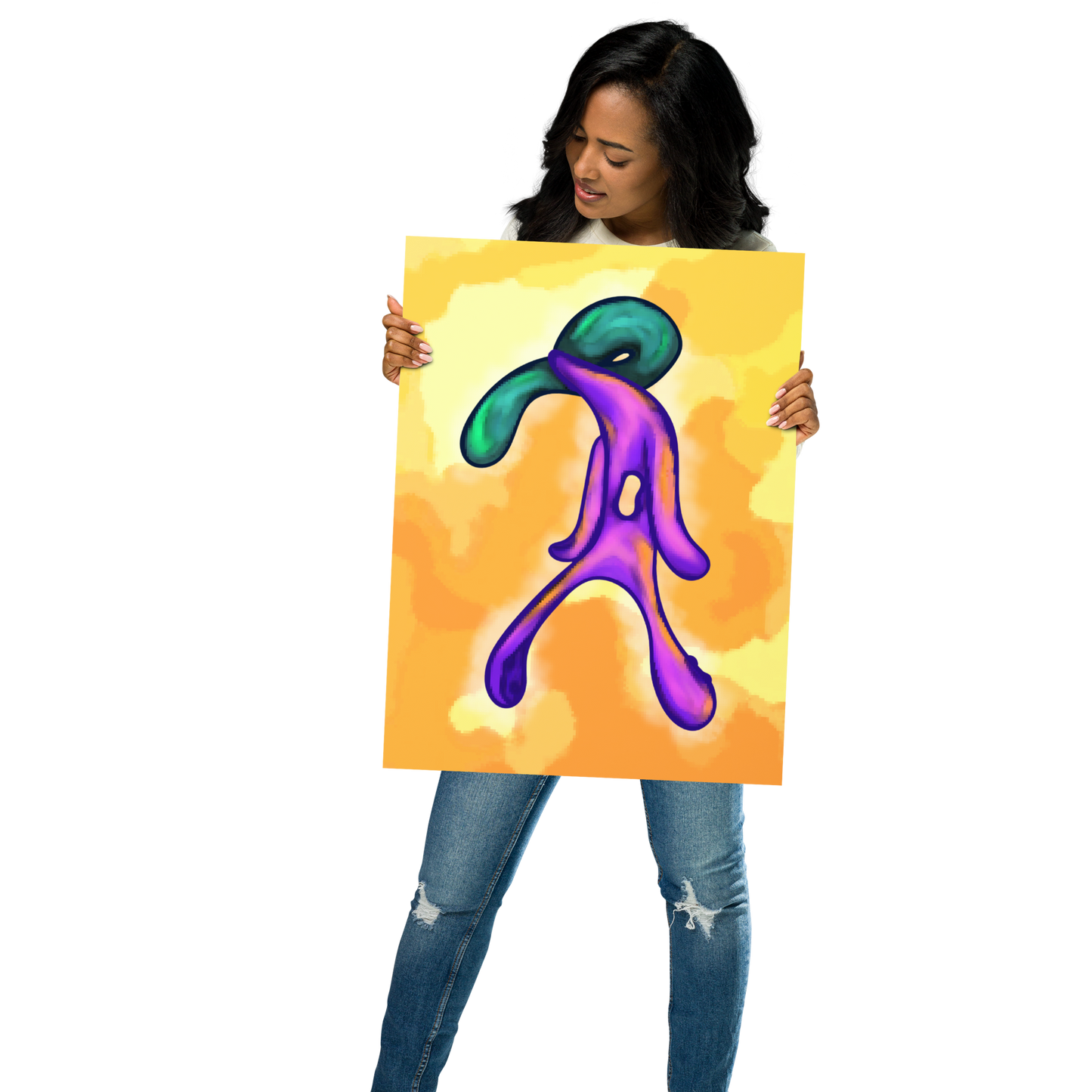 Tastes Like "Bold & Brash" Poster | Squidward Art Re-imagined