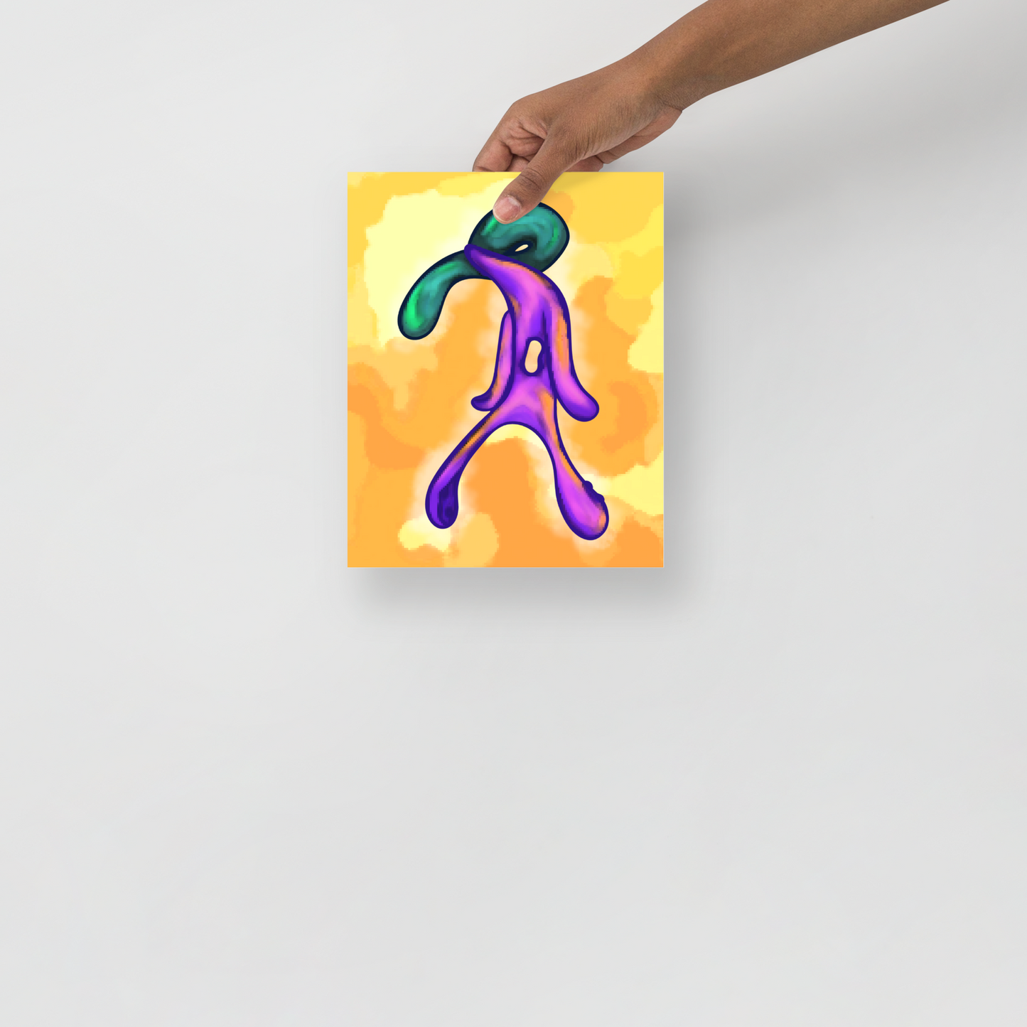Tastes Like "Bold & Brash" Poster | Squidward Art Re-imagined