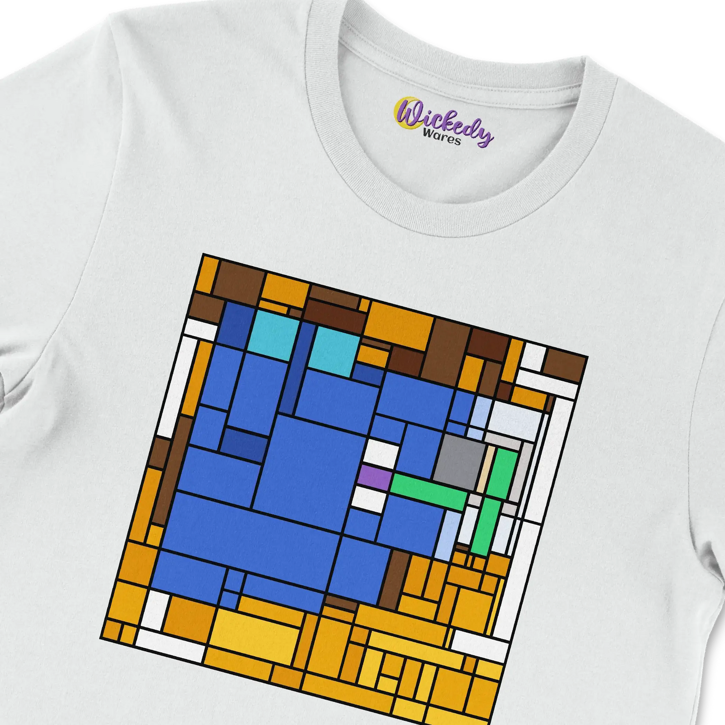 Grandpa's Bed Cursed Art - "Piet Mondrian" Inspired