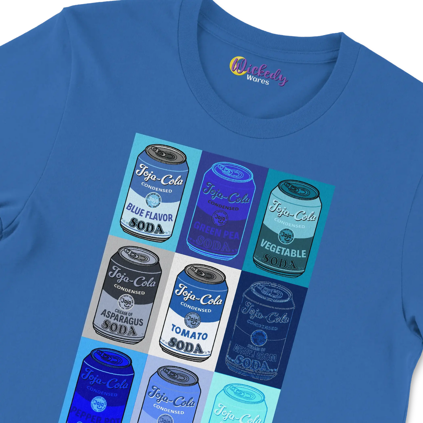 Joja Cola Blue Soup Warhol Series - Stardew Valley Pop Art