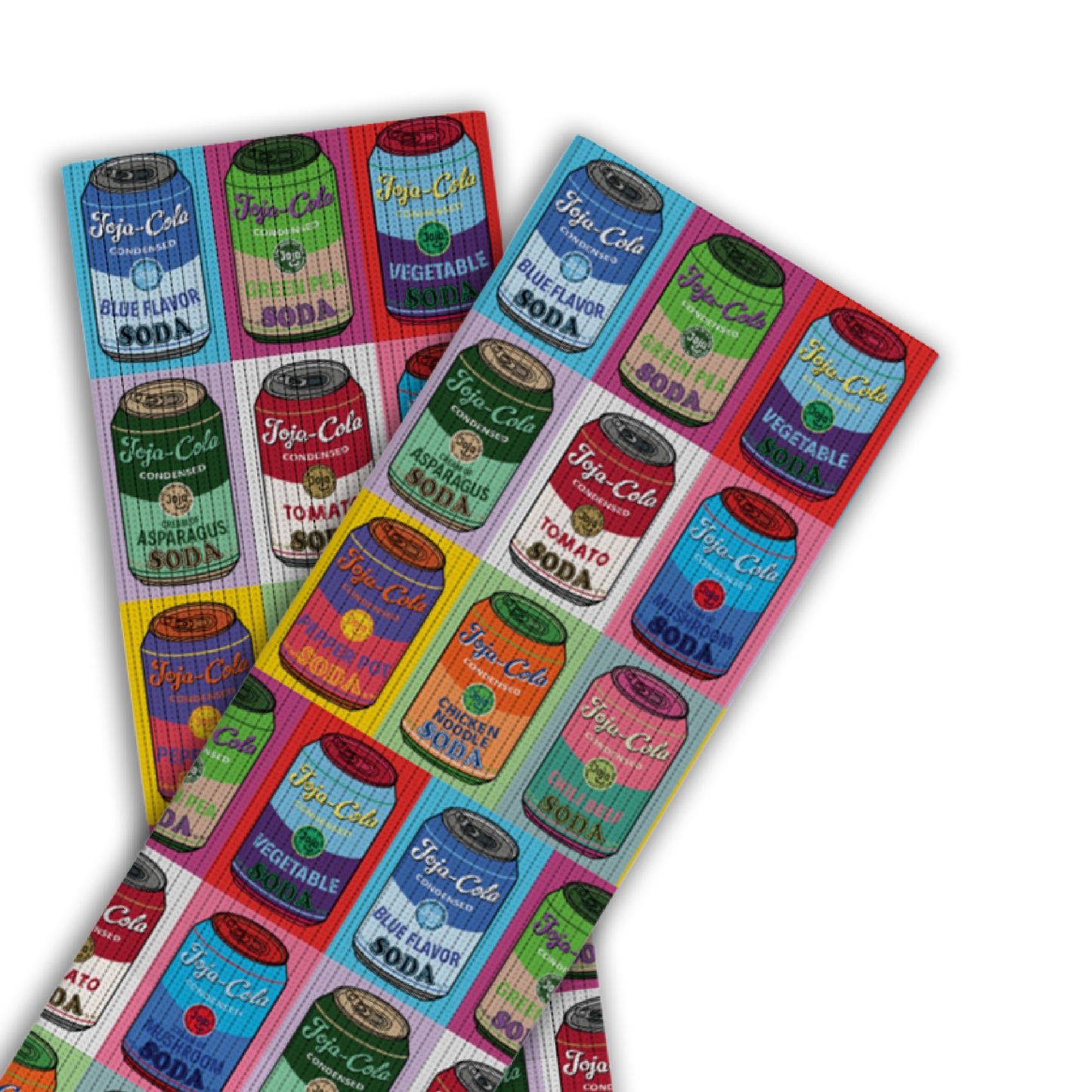 Joja Cola "Campbells Soup" Can Parody Pop Art Crew Socks