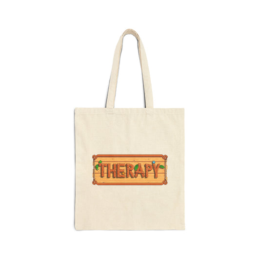 My Therapy is Stardew Valley Tote - Cotton Canvas