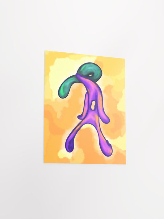 Tastes Like "Bold & Brash" Poster | Squidward Art Re-imagined