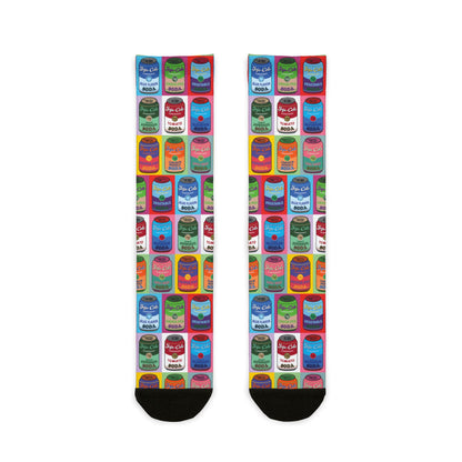 Joja Cola "Campbells Soup" Can Parody Pop Art Crew Socks