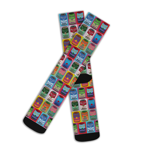 Joja Cola "Campbells Soup" Can Parody Pop Art Crew Socks