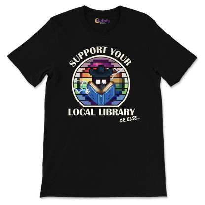 Support Your Local Library... Or Else - Stardew Valley