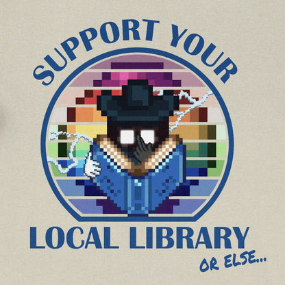 Support Your Local Library... Or Else - Stardew Valley