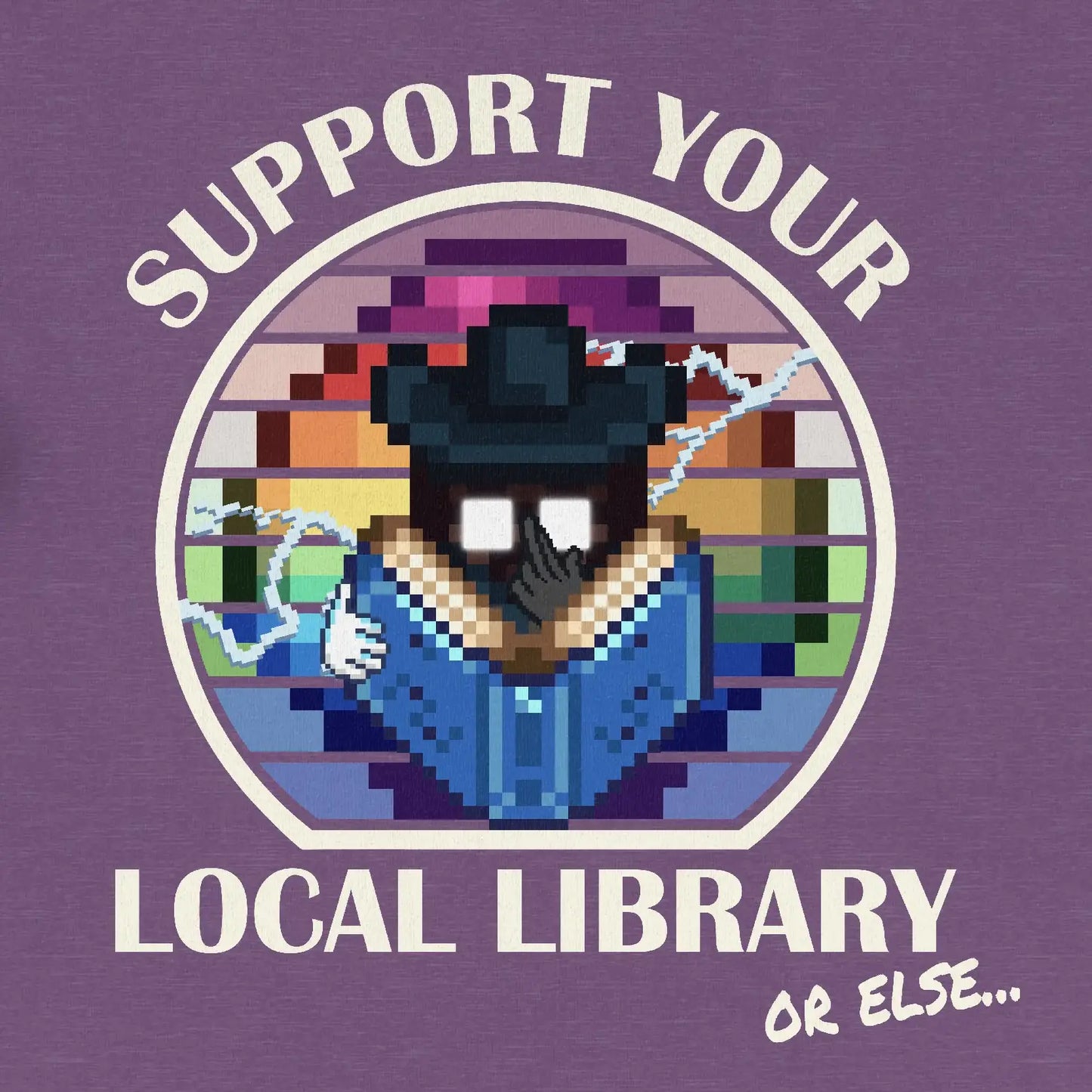 Support Your Local Library... Or Else - Stardew Valley