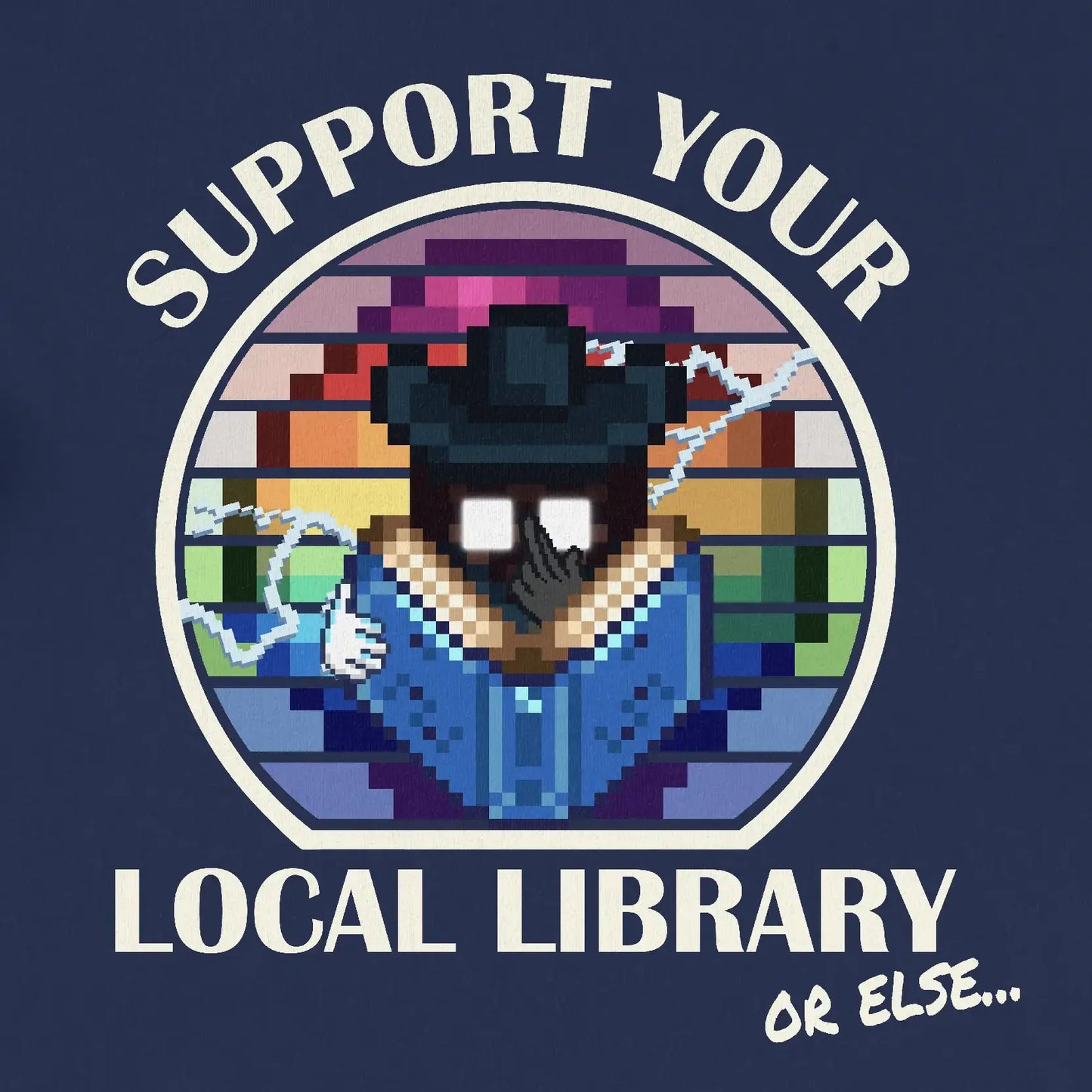 Support Your Local Library... Or Else - Stardew Valley