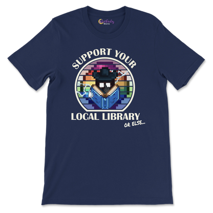 Support Your Local Library... Or Else - Stardew Valley