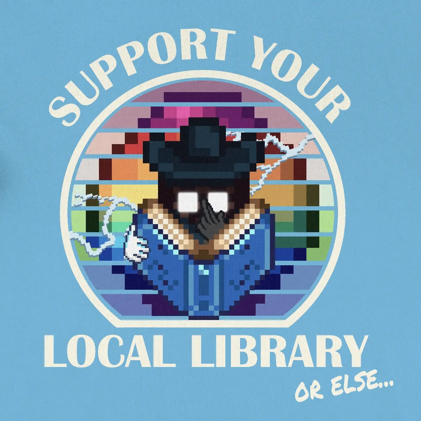 Support Your Local Library... Or Else - Stardew Valley