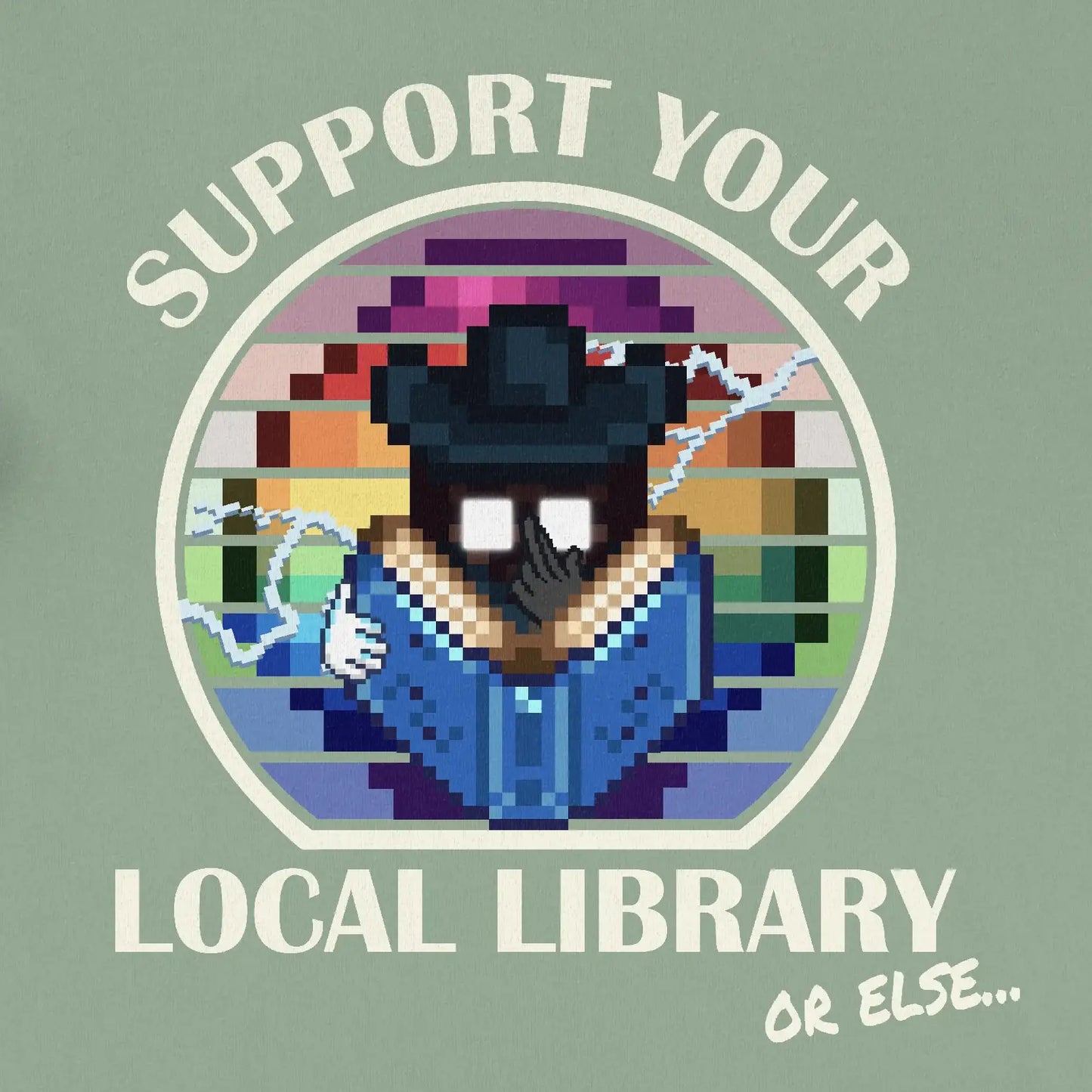 Support Your Local Library... Or Else - Stardew Valley