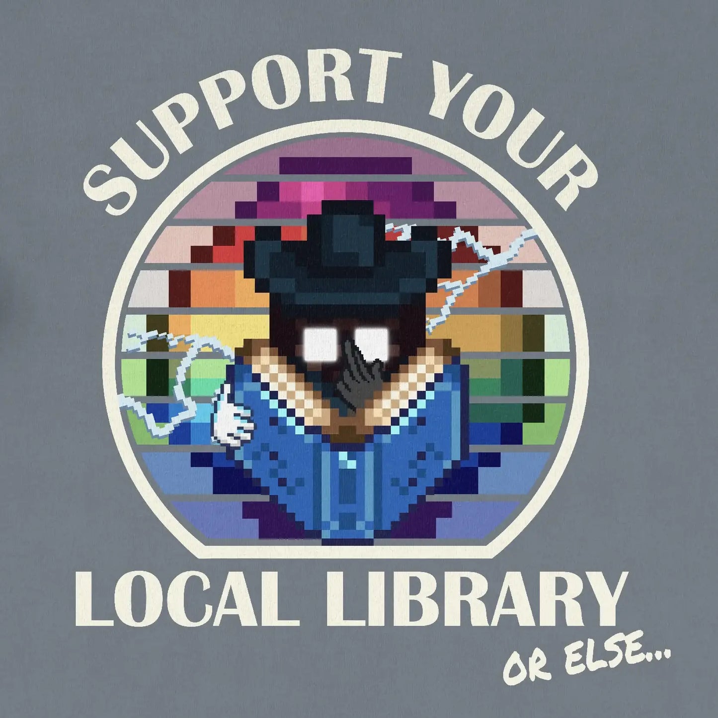 Support Your Local Library... Or Else - Stardew Valley