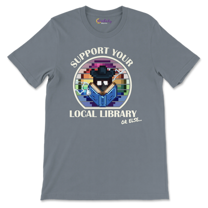 Support Your Local Library... Or Else - Stardew Valley