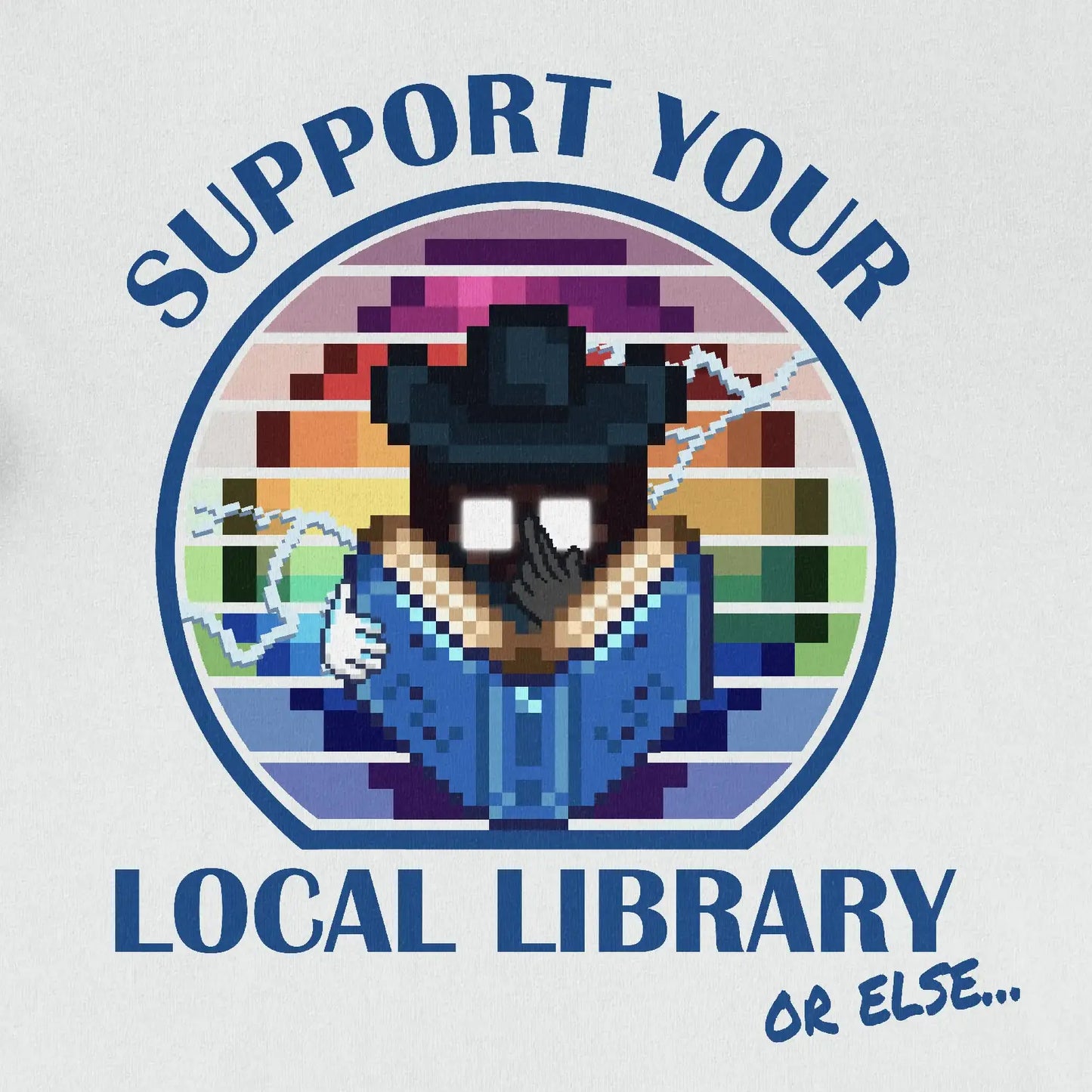 Support Your Local Library... Or Else - Stardew Valley