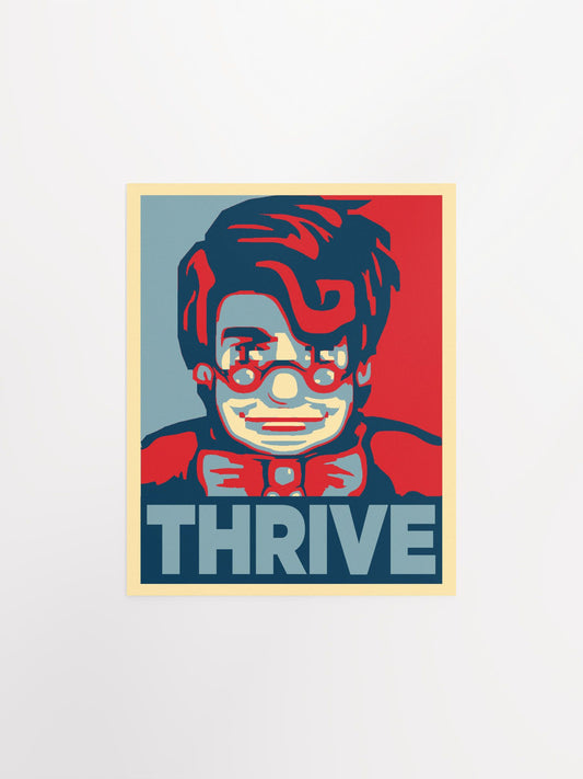 THRIVE Poster Print - Vote Morris, Join Joja